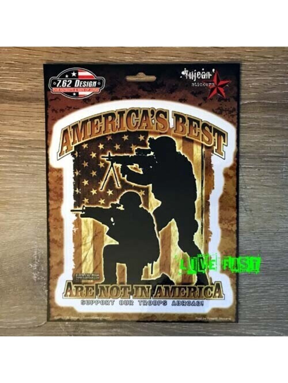 AMERICA'S BEST SUPPORT OUR TROOPS STICKER DECAL war veteran american patriot
